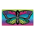 thumbnail image 3 of Butterfly Plush Velour Beach Towel, 3 of 3