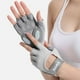 thumbnail image 2 of Advancent 2 uds guantes de gimnasio para Fitness culturismo transpirable guante de medio dedo al aire libre absorbente sudor mitones Ciclismo Gris S, 2 of 6