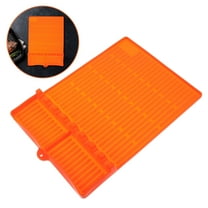 FRCOLOR BBQ Grill Protective Mat 40.60X29.00X3.50CM Orange