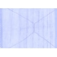 thumbnail image 1 of Ahgly Company Indoor Rectangle Solid Blue Modern Area Rugs, 8' x 12', 1 of 4