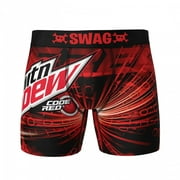 Mountain Dew Code Red Swag Boxer Briefs-Small (28-30)