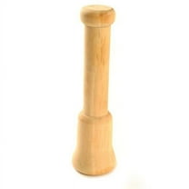 Norpro Dual-ended Pastry and Tart Tamper, Hardwood, Brown, 6 in