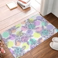 thumbnail image 4 of Sikiie Sea Turtles Print Flannel Anti-slip Floor Mat 16x24in, Thickened Dustproof Entrance Door Mat Floor Mat for Kitchen, Bathroom, Laundry Room, 4 of 7