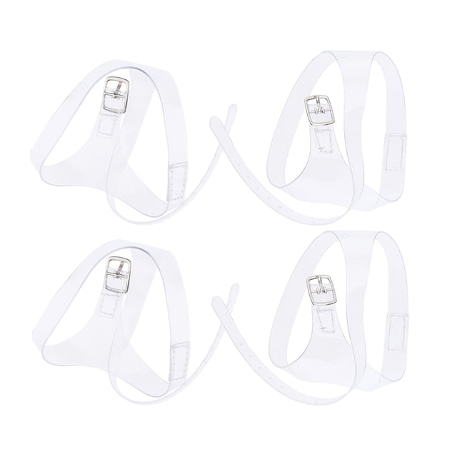 Correas Invisibles Transparentes Sunnimix Zapatos de Mujer Tacón Alto Desmontables