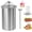 Fixed Handle, variant on Stainless Steel Deli Meat Press with Thermometer - 2026 Upgraded Deli Meat Press Stainless Steel, Kitchen Bacon Pressure Cookers Boiler Pot Pan Stove