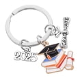 thumbnail image 4 of Llavero con birrete de graduación 2025, divertido llavero con sombrero de graduación, recuerdo de graduación para estudiantes, recuerdo inspirador de graduación, accesorios de graduación., 4 of 5
