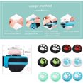 thumbnail image 3 of SHENMO 16 Switch Thumb Grip Covers (Multicolor), Game Grip Covers Silicone Analog Rocker Covers Kawaii Game Grip Covers Replacement Thumb Grip Covers Nintendo Switch&Lite Thumb Grip Co, 3 of 5