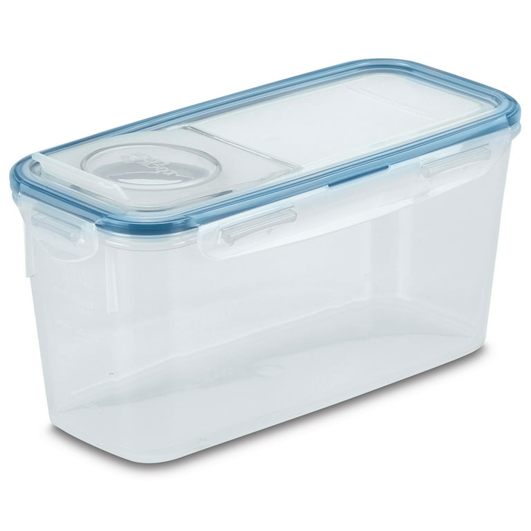 Plastic Kitchen Food Storage Containers With Flip Lock Lid Individuals