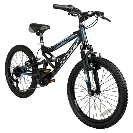 Hyper Bicycles 20  Boys Shocker Mountain Bike  Kids  Black ( missing pedals ) see pictures 