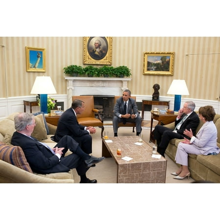 President Obama Meets With Congressional Leadership On Foreign Policy Issues