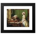 thumbnail image 2 of Henry Wallis 14x12 Black Modern Framed Museum Art Print Titled - Dr Johnson at Cave's (1854), 2 of 5