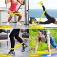 thumbnail image 3 of 3-PACK Resistance Bands,Professional Latex Elastic Exercise Bands Long Stretch Bands for Physical Therapy,Recovery,Yoga,Pilates,At-Home or The Gym Workouts,Fitness,Strength Training, 3 of 3