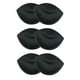 thumbnail image 3 of Almohadillas para sujetador de mujer, insertos extraíbles y ligeros, 3 pares, relleno para bikini Negro, 3 of 9