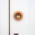 thumbnail image 6 of Clearance Hardware door stopper under $7,Wooden Doorbell Wind Chimes Paste Doorbell Room Porch Garden Backyard Restaurant Doorbell House Warming Gift Creative Doorbell 1PC, 6 of 8