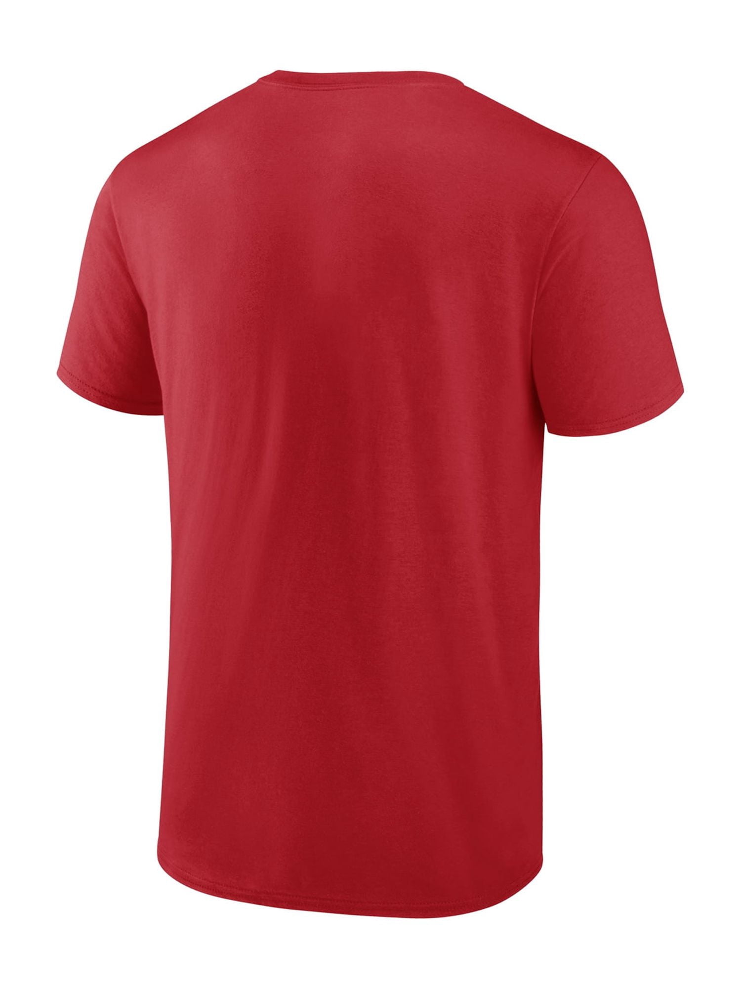 NCAA Wisconsin Badgers&nbsp; Men's Cotton Red Short Sleeve T-Shirt