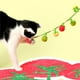 thumbnail image 4 of Juguete para Gatos con Forma de Tomate, Palo para Burlarse de Los Gatos, Juguete Contraproducente para Gatos, Herramienta de Autoentretenimiento con Cascabeles., 4 of 6