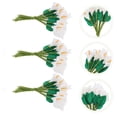 thumbnail image 2 of 144pcs Mini flores artificiales Ramos de flores encantador decoraciones florales Flower Flower DIY Suministros, 2 of 7