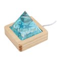 thumbnail image 4 of Lámpara de Mesa de Decretación del Océano, Resina Compesta de Luz Nocturna de Paisaje Marino USB 5V Para El Comedor Vivo, 4 of 7