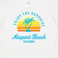 thumbnail image 4 of Inktastic Summer Enjoy the Sunshine Newport Beach Florida in Blue Boys or Girls Baby T-Shirt, 4 of 5