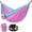 Pink, variant on HOMEYA Kids Hammock, Portable Small Camping Hammock for Outdoor/Indoor with Tree Straps and Carabiners, Dark Blue