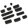 thumbnail image 4 of Dust Plug para Ranura para Tarjeta interfaz de alimentación Auriculares Adecuado para Notebook Pro / Air / Negro Yotijar Tapón antipolvo ABS, 4 of 5