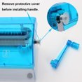 thumbnail image 3 of Manual Shredder, 3mm Cut Width Low Noise Multifunctional 22.9cm Entry Width Mini Hand Shredder Wide Application Large Capacity  for Schools, 3 of 7