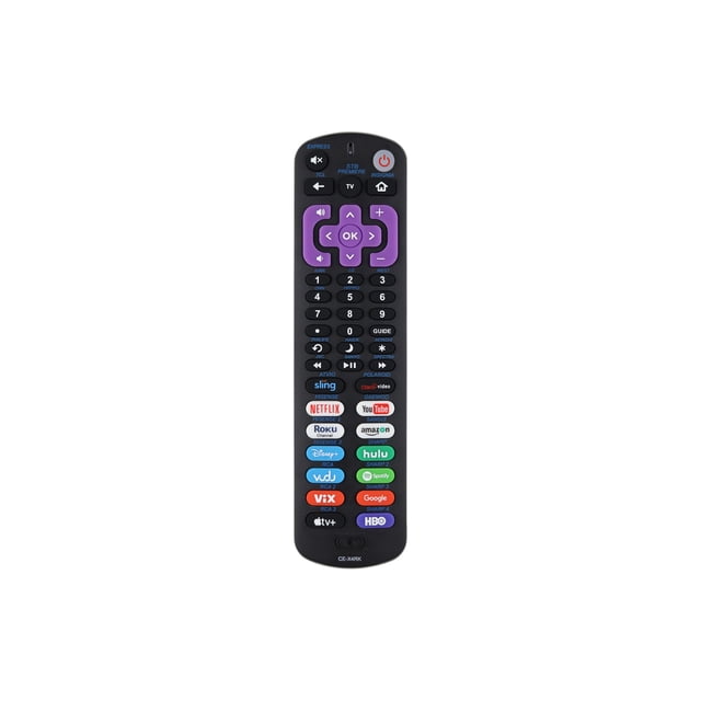 Control Compatible con Roku TV TCL LG Hisense Sharp Philps
