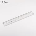 thumbnail image 3 of Unique Bargains Flexible Ruler 8 Inch 0.1mm Scale PET Plastic Film Straight Ruler, 2 Pieces, 3 of 6