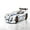 White, variant on MVN1 FULLTIME Race Car Bed with LED Lights & Sound FX, Unique Children's Bed, Kids Bedroom Furniture