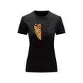 thumbnail image 2 of Playera Blusa Con Estampado De Jaguar Animal Print Ropa Para Mujer Color Negro Talla Mediana Marca Emil SaEs, 2 of 4