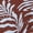 BROWN, variant on Women's Tropical Leaf Print Drawstring Waist Maxi Skirt