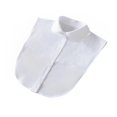 thumbnail image 1 of Xingzhi Femmes Design Simple Couleur Unie Faux Col Filles Formel Fausse Demi-Chemise Décorative Col Détachable Accessoire Blanc Rond, 1 of 1