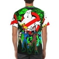 thumbnail image 2 of Real Ghostbusters T-Shirt for Men Novelty 3D Pritneted Casual Short Sleeve Tees Shirt Summer Street T Shirt Top, 2 of 7