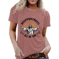 thumbnail image 2 of Disappointments All of You Jesus Graphic Tees for Women 2026 Summer Casual Short Sleeve Crewneck Funny Christian T Shirts, 2 of 5