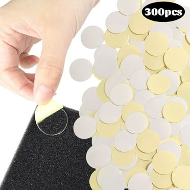 Double-Sided Adhesive Dots for Acoustic Soundproofing Foam Panels Yellow Point 300 Pack