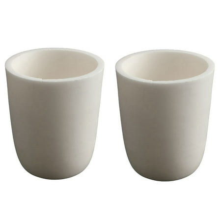 

2X 30Ml Alu 99% Conical Corundum Crucible Melting Furnace Crucible Metal Casting OVP 32 x 38 x 45 x 25mm