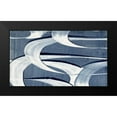 thumbnail image 2 of Galapon, Nikki 24x15 Black Modern Framed Museum Art Print Titled - Wave Frequency II, 2 of 5