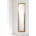 thumbnail image 2 of Brandt Works BM62THIN-L3 Mid Century Champagne Slim Floor Mirror, 2 of 5