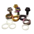 thumbnail image 2 of Wanyifa M8x15mm Titanium Bolt Bike Crank Cap Screw Square Taper Bottom Bracketw9, 2 of 3