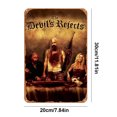 thumbnail image 4 of Letrero Chapa Metal The Devil's Rejects Pintura Hierro Rectangular Pared 20x30cm, 4 of 9