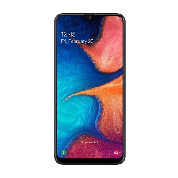 Celular Samsung Galaxy A20 32 gb, Negro Reacondicionado