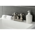 thumbnail image 2 of Kingston Brass KB4608BX Metropolitan 4 in. Centerset Bathroom Faucet with Pop-Up Drain, Brushed Nickel, 2 of 5
