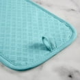 thumbnail image 3 of KitchenAid Asteroid Pot Holder Set, Mineral Water Aqua/White, 7"x10", Set of 2, 3 of 6