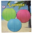 thumbnail image 4 of Paper Lanterns 9 1 by 2" Black - 6 Pack (3 Per Package), 4 of 22