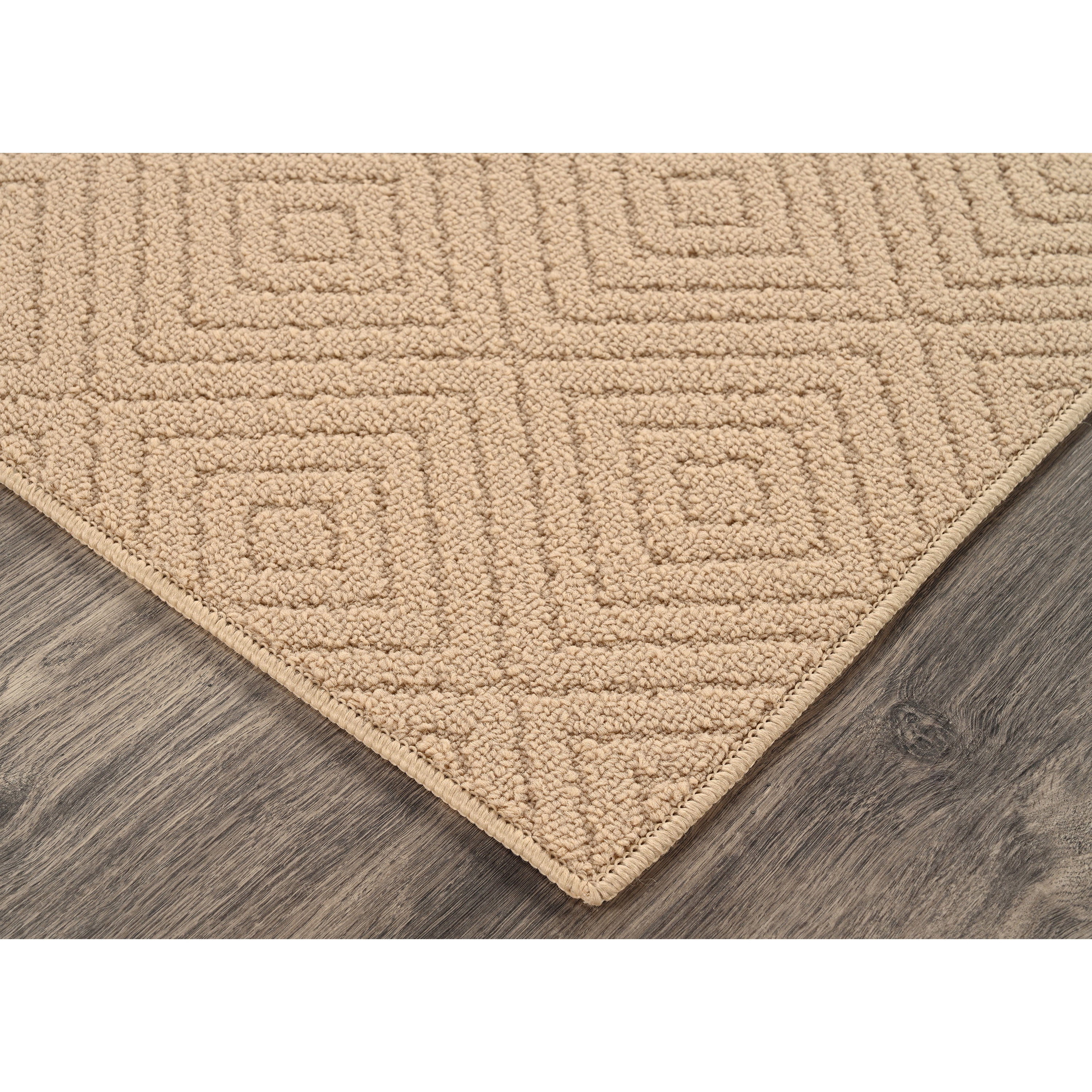 Garland Rug Brentwood Jasmine Tan Indoor Area Rug, 4' x 6'