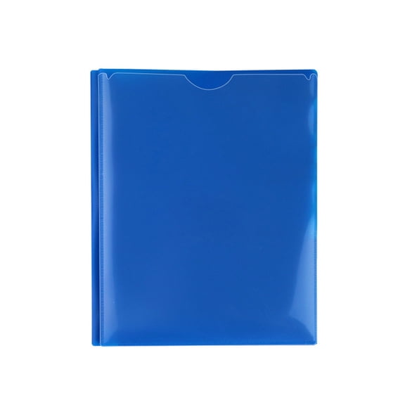 Plastic Folders with Pockets, Heavy Duty Plastic Folders with Pockets - Waterproof Letter Size , Durable File Folders for Office, School