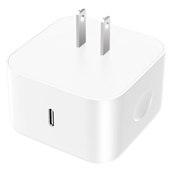 For iPhone 17 Charger 40-60W Foldable USB C Fast Charging Block Single Port Apple 40W Dynamic Power Adapter with 60W Max,Apple Charger for iPhone 17 Pro Max/Air/16/15/14/13/12/11 Series,iPad Pro Air