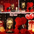 thumbnail image 2 of Set de regalo K KYMAKE Rose Bear con tarjeta de felicitación y lámpara de flores, 2 of 7