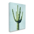 thumbnail image 3 of Looming Cactus Turquoise Sky Botanical & Floral Graphic Art Gallery Wrapped Canvas Print Wall Art, 3 of 7