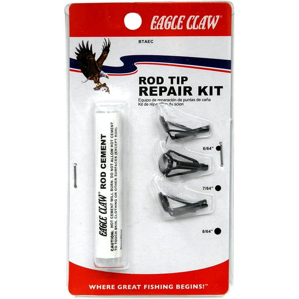 "Eagle Claw Saltwater Rod Tip Repair Kit"